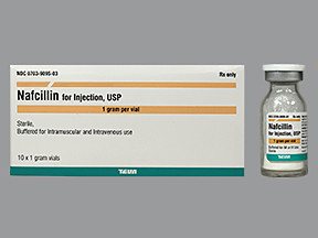 NAFCILLIN 1 GM VIAL