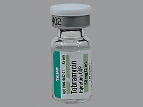 TOBRAMYCIN 80 MG/2 ML VIAL