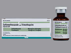 SULFAMETHOXAZOLE-TMP INJ VIAL