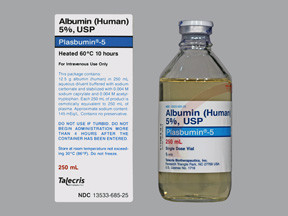 PLASBUMIN-5 IV SOLUTION