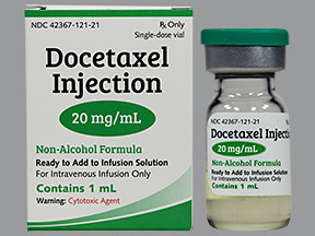 DOCETAXEL 20 MG/ML VIAL