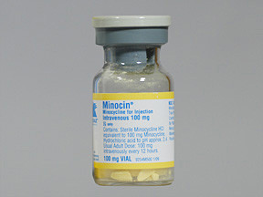MINOCIN 100 MG VIAL