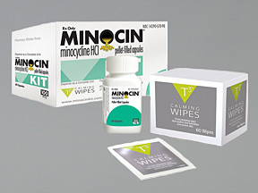 MINOCIN KIT 100 MG COMBO