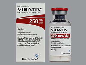 VIBATIV 250 MG VIAL