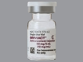 BRIVIACT 50 MG/5 ML VIAL