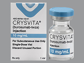 CRYSVITA 10 MG/ML VIAL