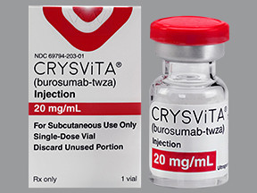 CRYSVITA 20 MG/ML VIAL