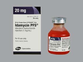 IDAMYCIN PFS 1 MG/ML VIAL