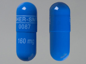 PROPRANOLOL ER 160 MG CAPSULE