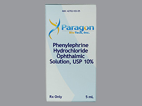 PHENYLEPHRINE 10% EYE DROPS