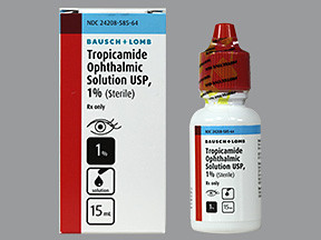 TROPICAMIDE 1% EYE DROPS