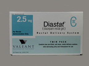 DIASTAT 2.5 MG PEDI SYSTEM