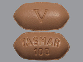 TOLCAPONE 100 MG TABLET