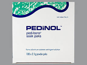 PEDI-BORO SOAK PAKS