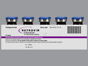 RETROVIR 200 MG/20 ML VIAL