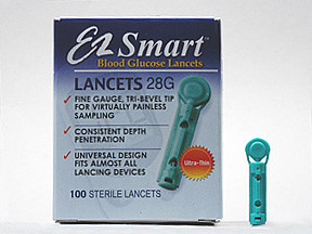 EZ SMART 28G LANCETS