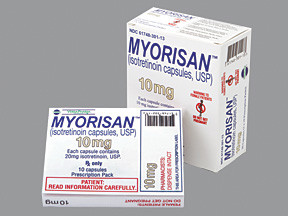 MYORISAN 10 MG CAPSULE