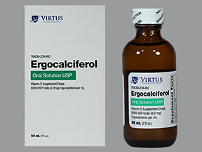 ERGOCALCIFEROL 8,000 UNITS/ML