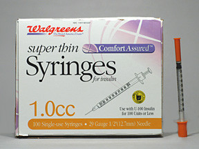 INSULIN 1 ML SYRINGE