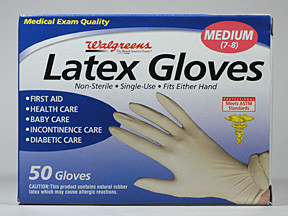 LATEX GLOVES-MEDIUM