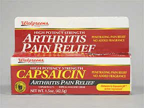 ARTHRITIS PAIN RELIEF 0.1% CRM