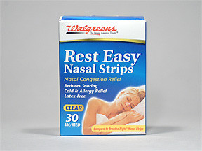 REST EASY NASAL STRIPS SM-MED