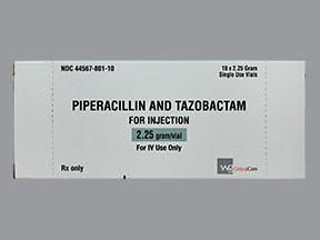 PIPERACIL-TAZOBACT 2.25 GM VL