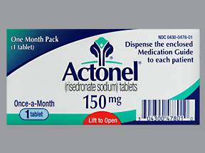 ACTONEL 150 MG TABLET