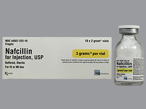 NAFCILLIN 2 GM VIAL
