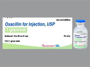 OXACILLIN 1 GM VIAL