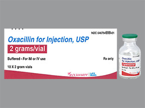 OXACILLIN 2 GM VIAL