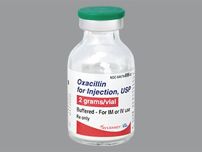 OXACILLIN 2 GM VIAL