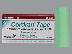 CORDRAN 4 MCG/SQ CM TAPE SMALL