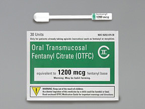 FENTANYL CIT OTFC 1,200 MCG