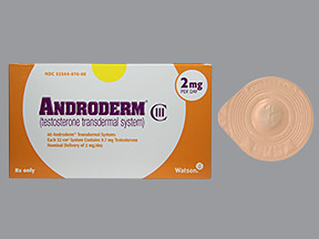 ANDRODERM 2 MG/24HR PATCH