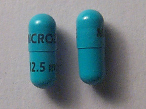 MICROZIDE 12.5 MG CAPSULE