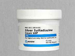 SILVER SULFADIAZINE 1% CREAM