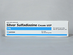 SILVER SULFADIAZINE 1% CREAM