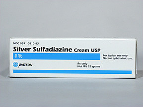 SILVER SULFADIAZINE 1% CREAM