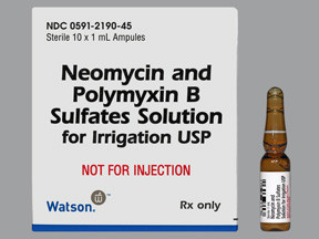 NEOMY-POLYMYXIN B 40 MG/ML AMP