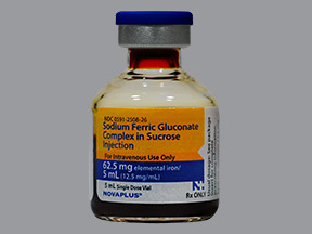 SOD FER GLUC CPLX 62.5 MG/5 ML