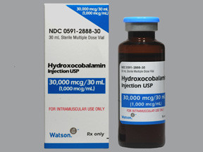 HYDROXOCOBALAMIN 1,000 MCG/ML
