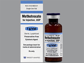 METHOTREXATE 1 GM VIAL