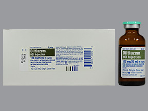 DILTIAZEM 125 MG/25 ML VIAL