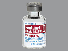 FENTANYL 250 MCG/5 ML VIAL