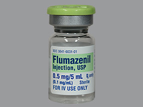 FLUMAZENIL 0.5 MG/5 ML VIAL