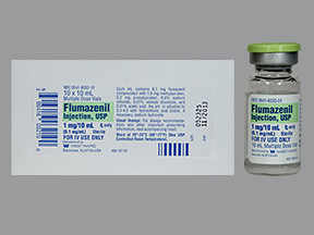 FLUMAZENIL 1 MG/10 ML VIAL