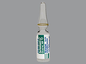 SUFENTANIL 50 MCG/ML AMPUL