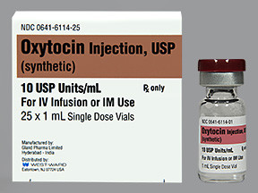 OXYTOCIN 10 UNITS/ML VIAL