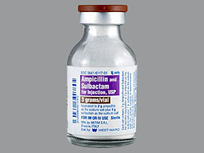 AMPICILLIN-SULBACTAM 3 GM VIAL